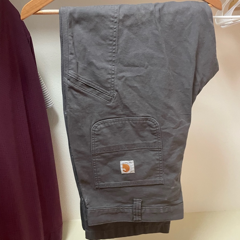 Carhartt Charcoal Relaxed Fit Pants